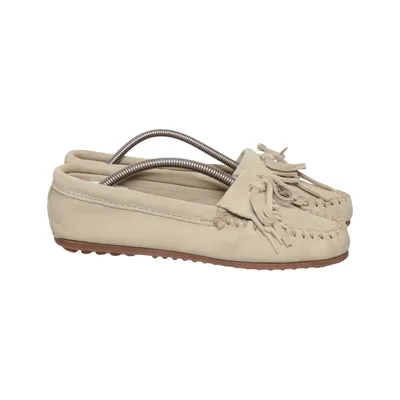 Moccasins (Beige) from Minnetonka Leather