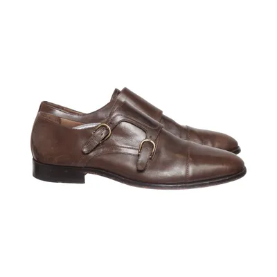 Chaussures à boucles (Marron) de Konstantin Starke Cuir