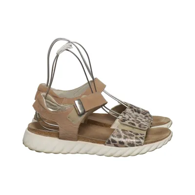 Sandals (Beige, Brown, Multicolored) from Rohde Leather