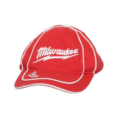 Baseball cap (Red) from Milwaukee Cotton, Polyester