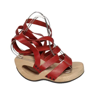 Clogs (Red) from Trippen Leather