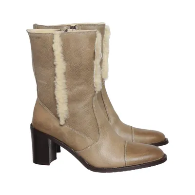 Stövletter (Beige) från Pierre Cardin Skinn