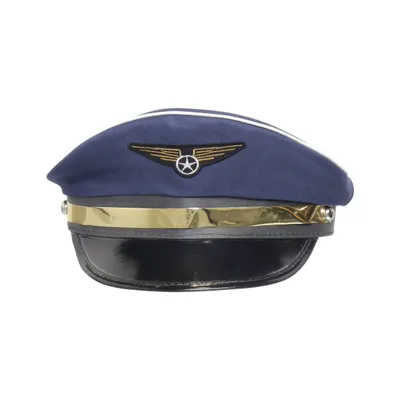Chapeau de capitaine (Bleu) Polyester