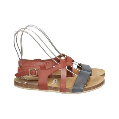 Sandales (Marron, Bleu) de Cypres Cuir