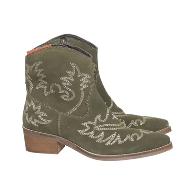 Cowboy boots (Green) from Strandfein