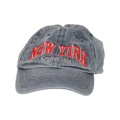 Baseball-Mütze (New York) von Robin Ruth Baumwolle