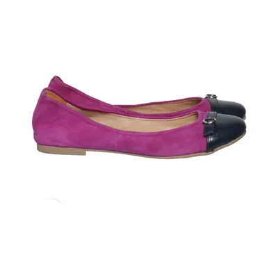 Ballet flats (Purple, Blue) from KMB Leather