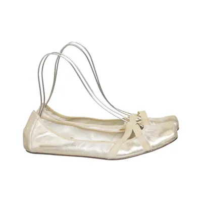 Ballerines (Or) de Paco Gil Cuir