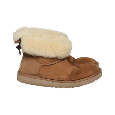 Ankle boots (Classic Mini S/N 1005062) from UGG Leather, Wool