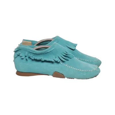 Bottines en daim (Bleu) de KicKers Cuir