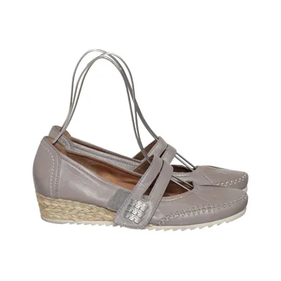 Chaussure compensées (Gris) de Jana Cuir