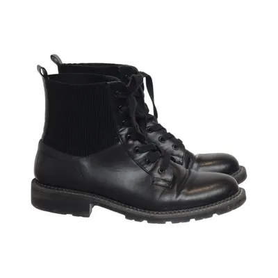Bottes à lacets (Noir) de Texto