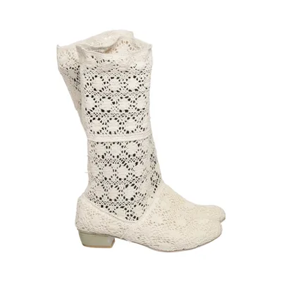 Bottes (Beige) Coton
