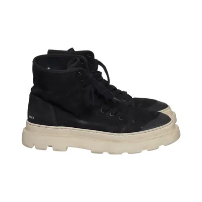 Bottes à lacets (Noir, Beige) de Nubikk