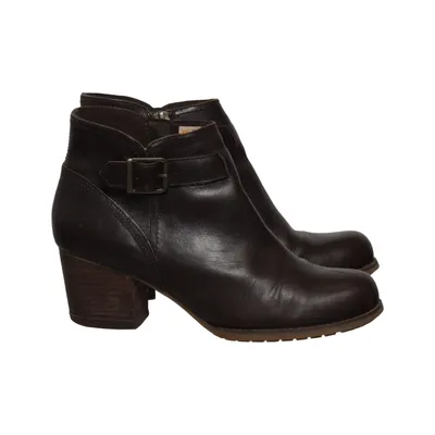 Bottes à talons (Marron) de Timberland Cuir