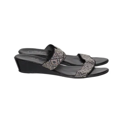Sandalen (Zwart, Zilver, Goud) van Giorgio Venuti