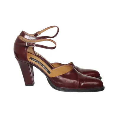 Escarpins (Marron) de Sergio Rossi Cuir