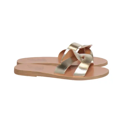 Sandals (Gold, Brown) from Ancient Greek Sandals Leather