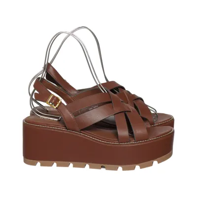 Wedges (Brown) from Reiss Polyurethane