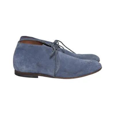 Desert boots (Blauw) van Salamander Leer