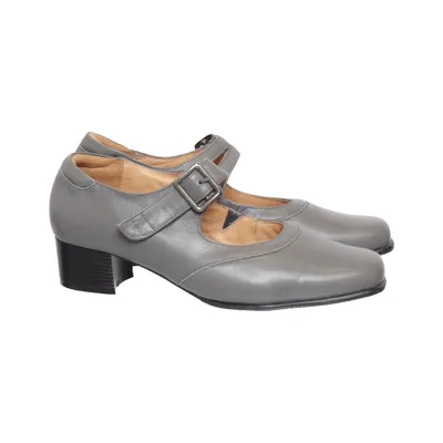High Heels (Grau) von La Shoe Leder