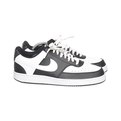 Trainingsschoenen (Court Vision Low) van Nike Leer