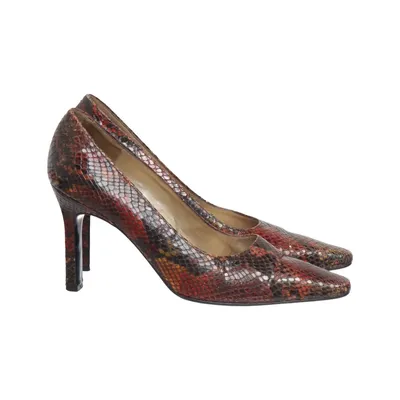 Pumps (Rot, Mehrfarbig) von Charles Jourdan Leder