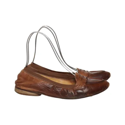 Loafers (Brown) from T.U.K Leather