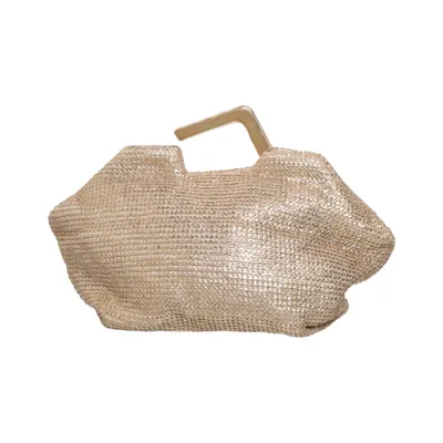 Clutch bag (Gold) from Zara