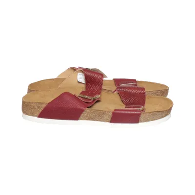 Mules (Rouge) de Haflinger Cuir