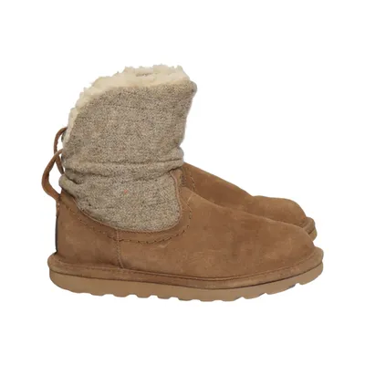 Ankelstøvler (Virginia) fra Bearpaw Bomuld, Læder, Ruskind, Uld