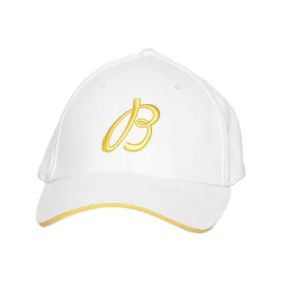 Baseballkeps (Vit, Gul) från Breitling Ekologisk bomull