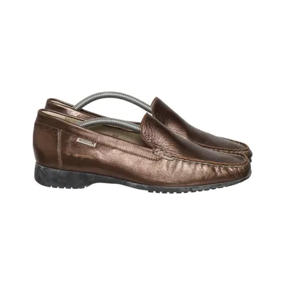 Loafers (Bruin) van Mephisto Leer