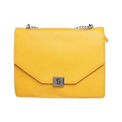 Sac à bandoulière (Jaune) de Sommerkind Polyester, Polyuréthane
