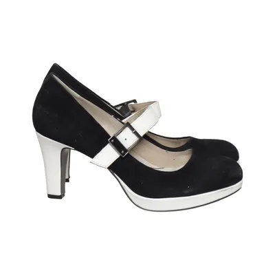 Pumps (Schwarz, Weiß) von Tamaris Leder