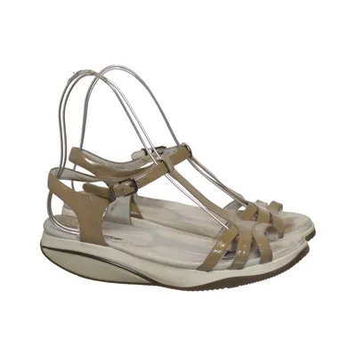 Sandales (Beige) de MBT Cuir