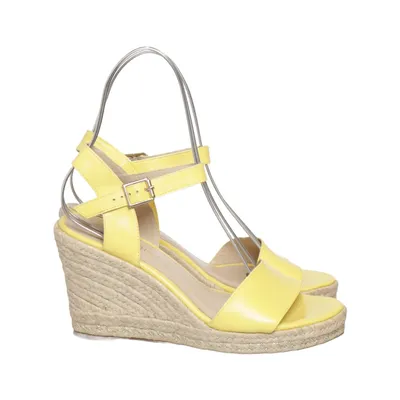 Chaussure compensées (Jaune) de San Marina Cuir