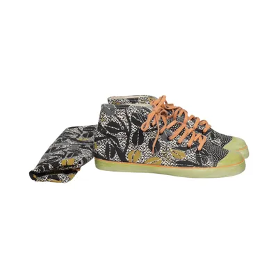 Canvas shoes (Black, Multicolored) from Gudrun Sjödén Leather