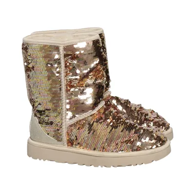 Bottines (Classic Mini Sequin) de UGG Cuir