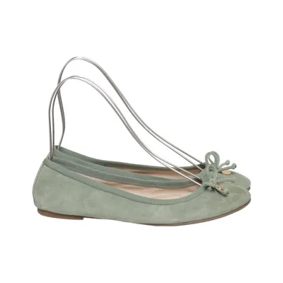 Ballerina's (Groen) van Pesaro Leer