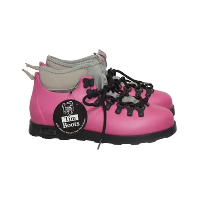 Schnürstiefel (Pink, Schwarz, Grau) von Timboo