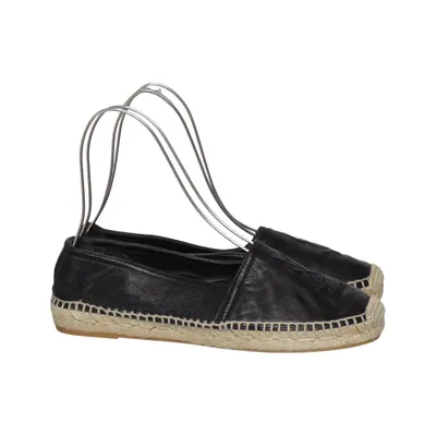 Espadrilles (Noir) de Saint Laurent Cuir
