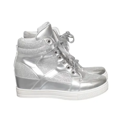 Chaussure compensées (Argent) de Bello Star