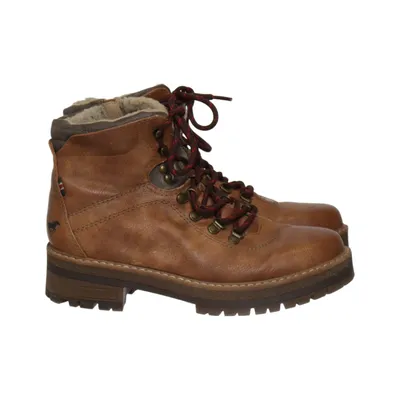 Snørestøvler (Brun) fra Mustang True Denim