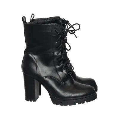 Heeled boots (Black) from Clara Barson Leather