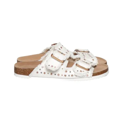 Sandals (White) from Colors of California Leather