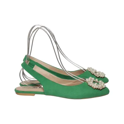 Ballet flats (Green) from Ambellis