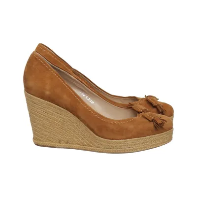 Wedges (Brown) from Walter Bauer Leather