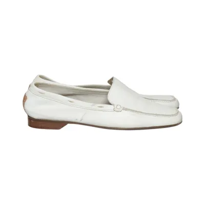 Mocassins (Blanc) de Donna Carolina Cuir