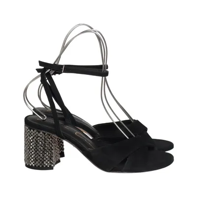 Sandales à talons hauts (Noir) de Lola Cruz Cuir
